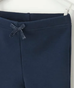 Legging bleu marine bébé fille hyper confort