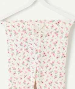 Legging fille imprimé floral