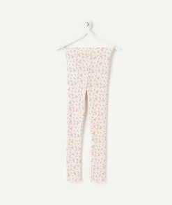Legging fille imprimé floral