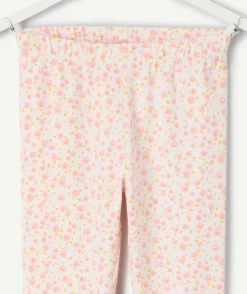 Legging fille imprimé floral