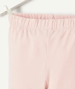 Legging fille rose