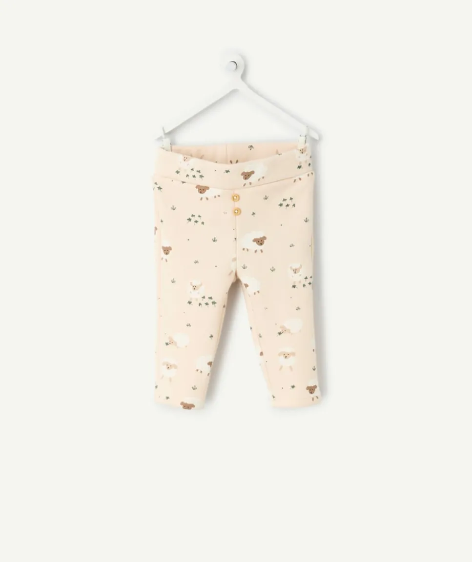Legging naissance garçon imprimé moutons