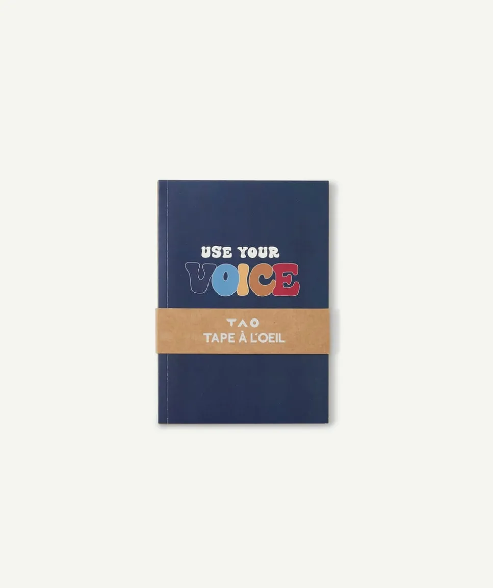 Le lot de 2 carnet jaune ou bleu avec lignes