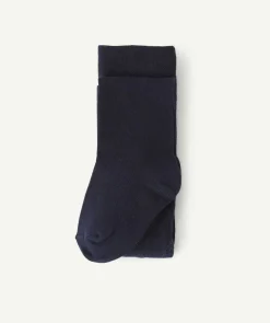 Les collants bleu marine