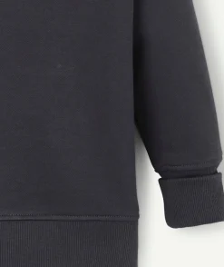 Le sweat évolutif bleu marine en coton pima