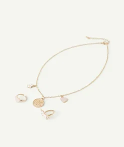 Lot bijoux fille couleur dorée