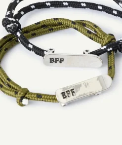 Lot bracelets garçon cordon bff ajustables