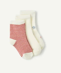 Lot chaussettes bébé garçon imprimé et rayé
