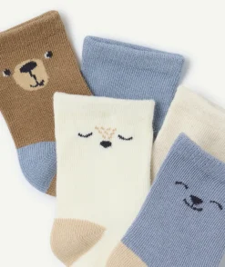 Lot chaussettes bébé garçon motifs animaux