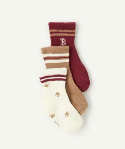 Lot chaussettes bébé garçon motifs rayures