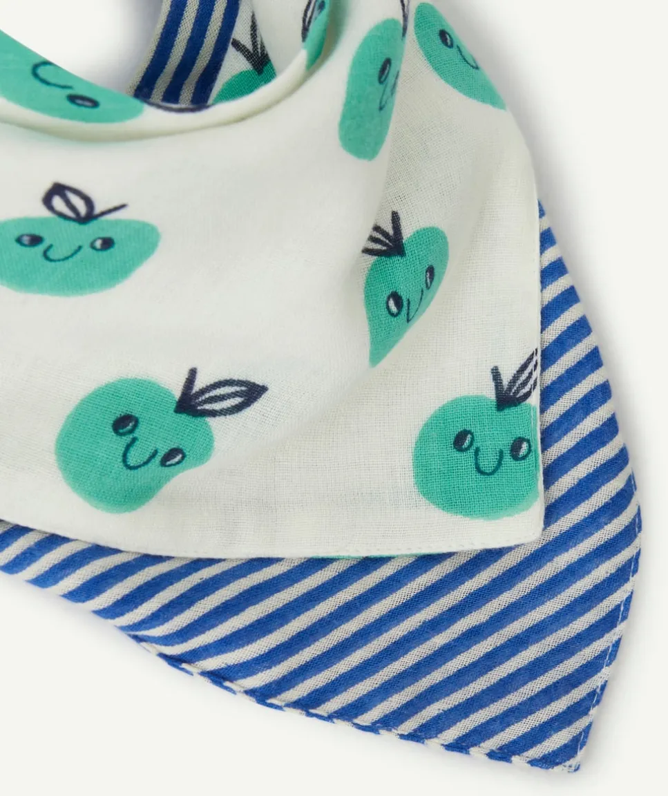 Lot de 2 bandanas bébé garçon avec imprimés