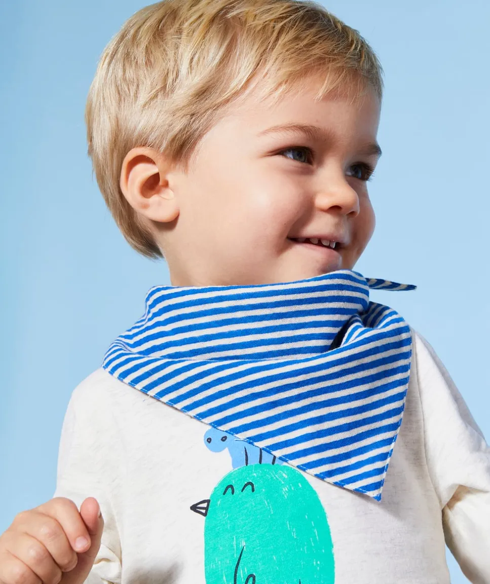 Lot de 2 bandanas bébé garçon avec imprimés