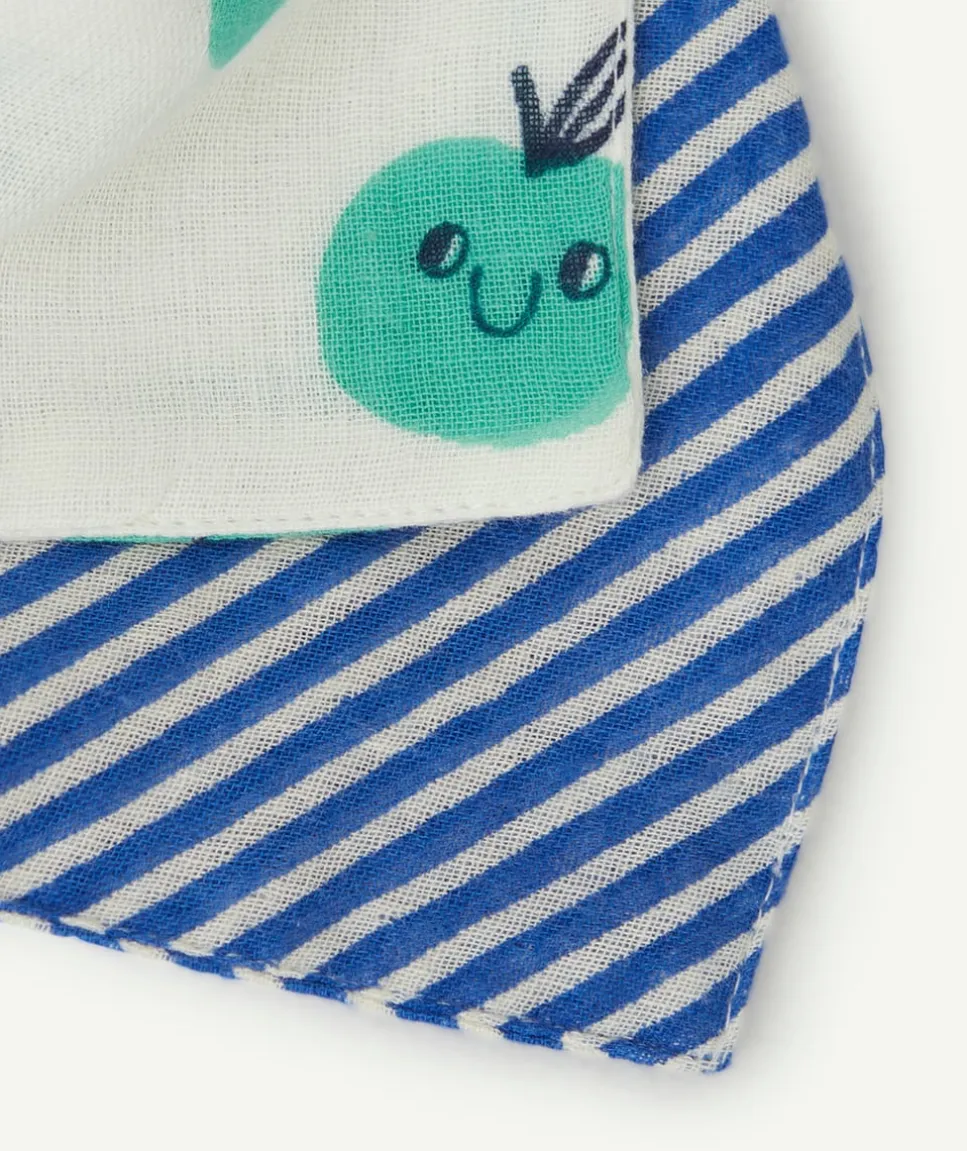 Lot de 2 bandanas bébé garçon avec imprimés