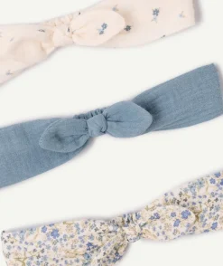 Lot de 3 bandeaux bébé fille imprimés