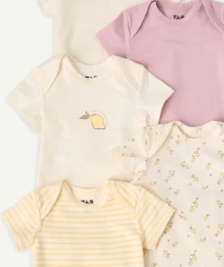 Lot de bodies bébé fille imprimés