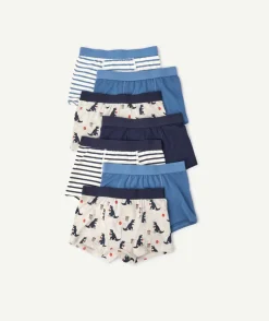 Lot de boxers garçon imprimé dinosaures