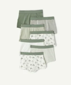 Lot de 7 boxers garçon imprimé fantaisie