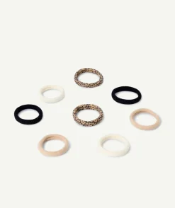 Lot de bracelets imprimés léopard pour fille