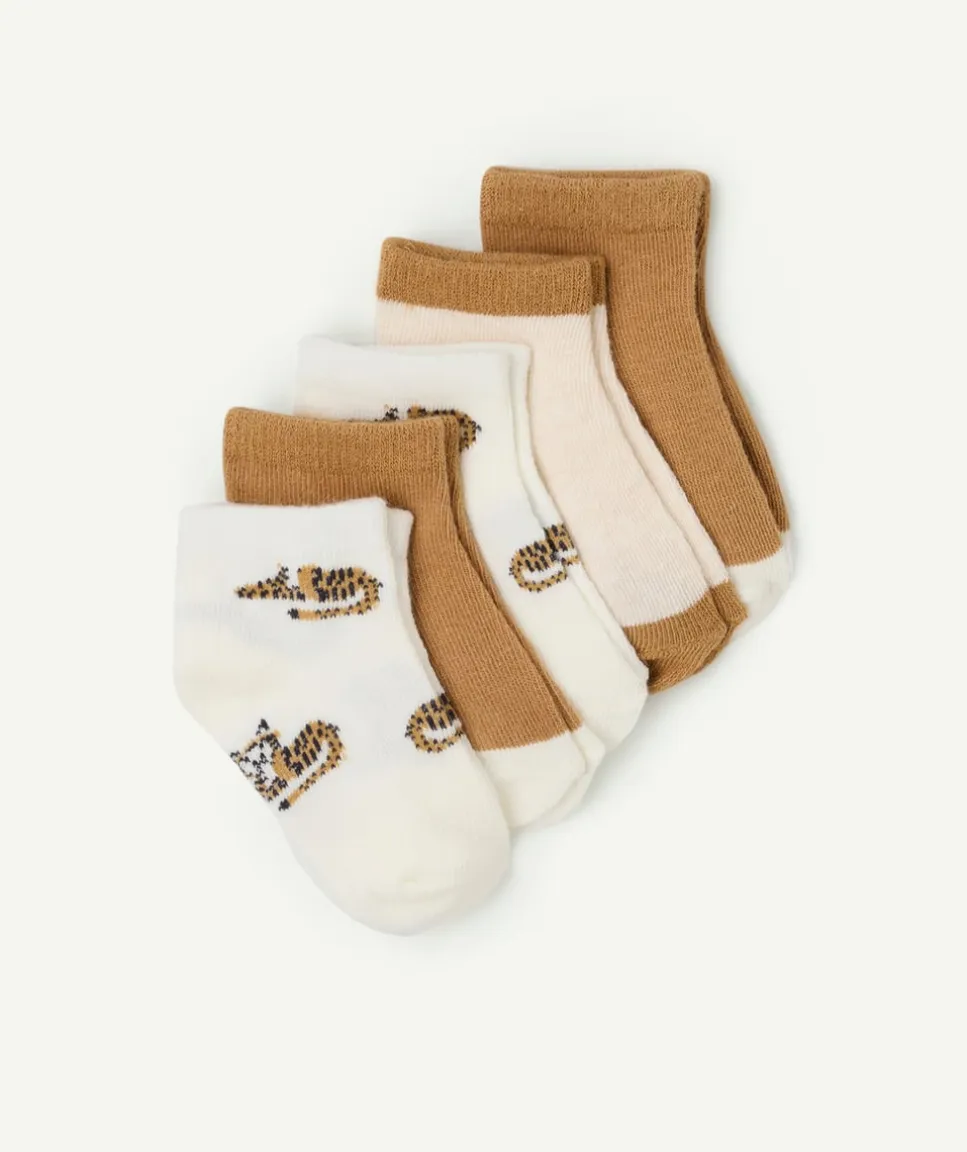Lot de chaussettes bébé garçon imprimées coton