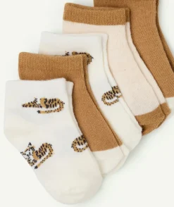 Lot de chaussettes bébé garçon imprimées coton