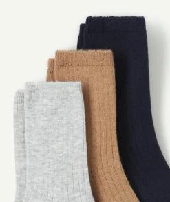 Lot de chaussettes côtelées garçon