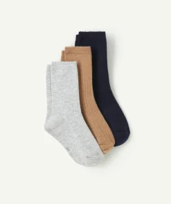 Lot de chaussettes côtelées garçon