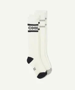 Lot de 2 chaussettes fille en fibres recyclées