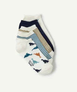 Lot de chaussettes garçon imprimé dinosaure