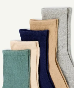 Lot de 5 chaussettes garçon multicolore
