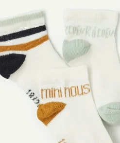 Lot de 3 chaussettes pour bébé garçon