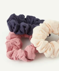 Lot de 3 chouchous fille en coton