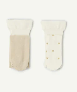 Lot de collants fille coton imprimé