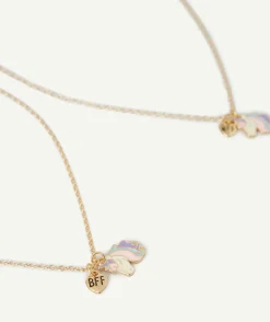 Lot de 2 colliers licornes pour meilleures amies