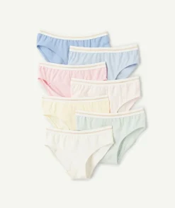 Lot de culottes fille multicolore