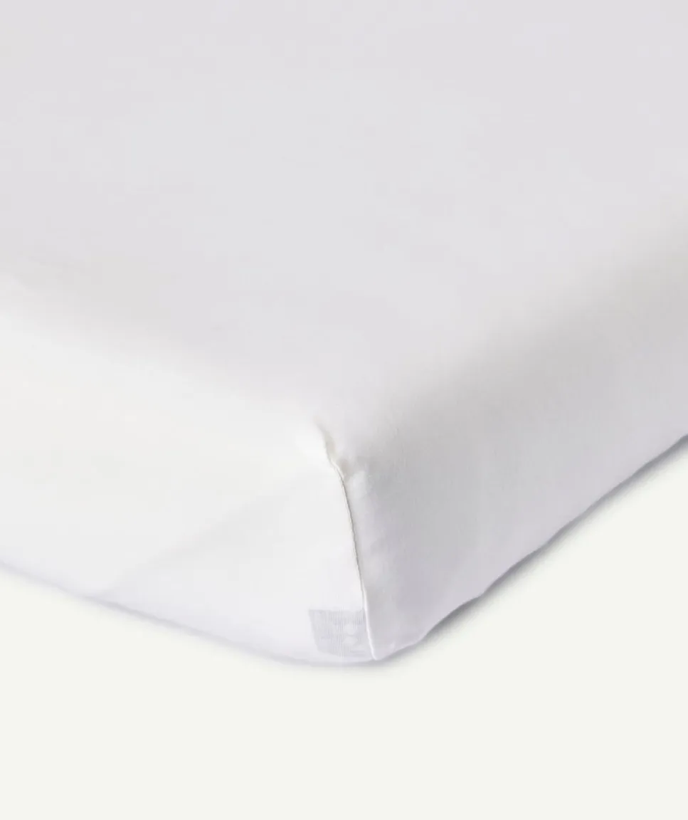 Lot de 2 draps-housses mixte imprimé et uni