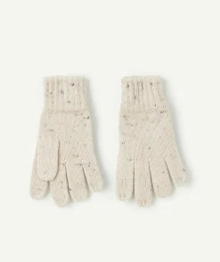 Lot de 2 gants beige garçon