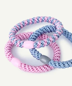 Lot de 3 élastiques fille multicolores