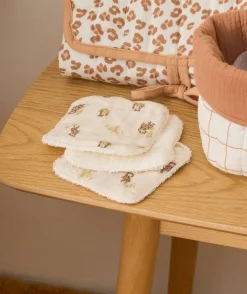 Lot de lingettes bébé imprimé fantaisie