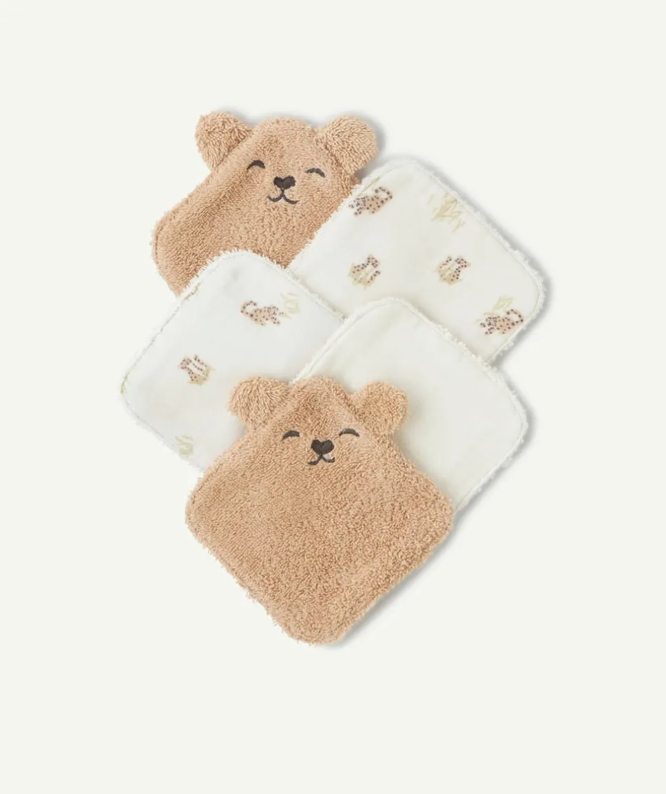 Lot de lingettes bébé imprimé fantaisie