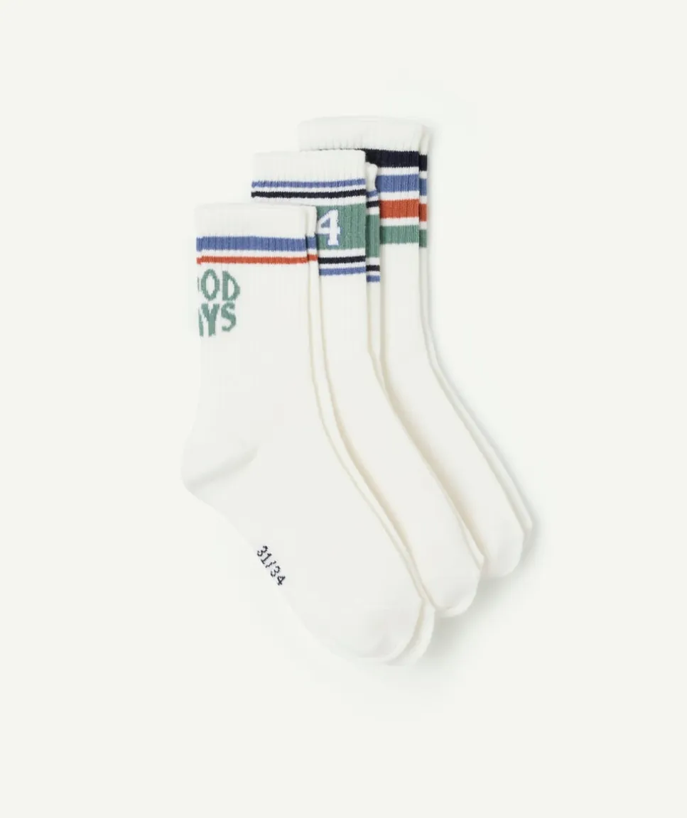 Lot de 3 paires de chaussettes garçon