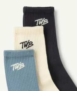 Lot de 3 paires de chaussettes garçon