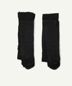 Lot de 2 paires de collants noires