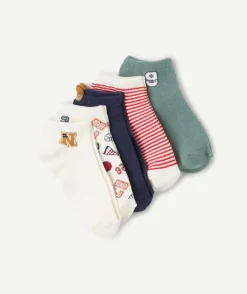 Lot de 5 paires de socquettes garçon