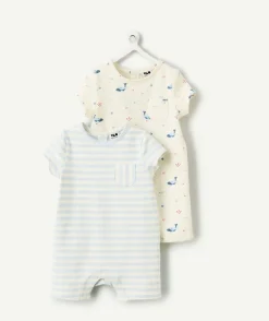 Lot de 2 pyjamas légers bébé garçon imprimé