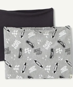 Lot de 2 snood garçon imprimé