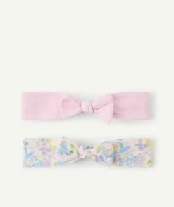 Lot 2 deux bandeaux rose fille