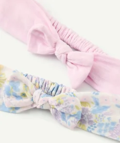 Lot 2 deux bandeaux rose fille