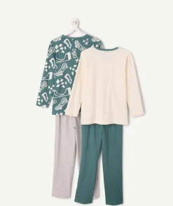 Lot 2 pyjamas garçon en coton imprimé skateboard