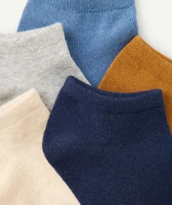 Lot 5 socquettes garçon multicolores