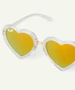 Lunettes de soleil bébé fille forme cœur